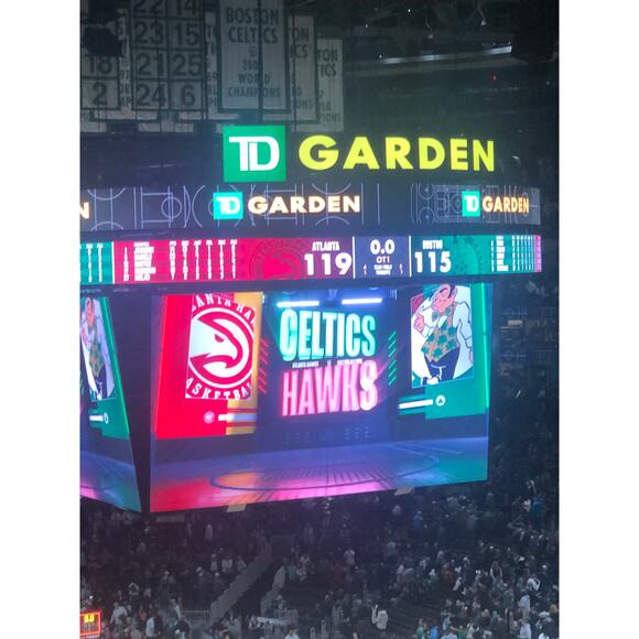 Boston Celtics v Atlanta Hawks 1/18/25 Lineup Roster Poster Derrick White - Picture 8 of 9